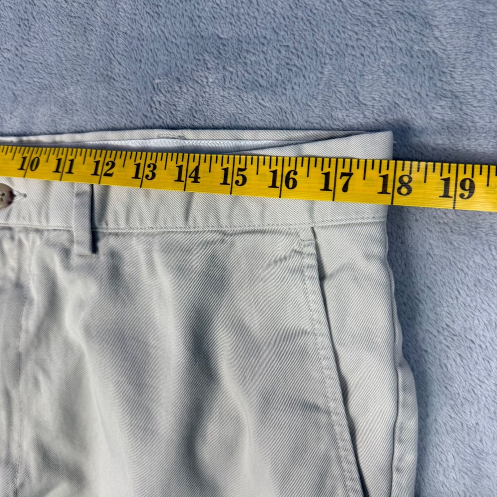 Vintage Polo Ralph Lauren‎ Prospect Short Khaki Chino Flat Front  Men's size 36 - Picture 7 of 7